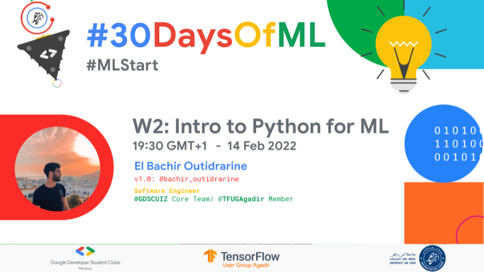 Intro to Python for ML